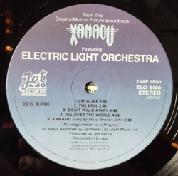 Винтажная виниловая пластинка LP Electric Light Orchestra, Olivia Newton-John Xanadu (Japan 1980) (Obi) Magic
