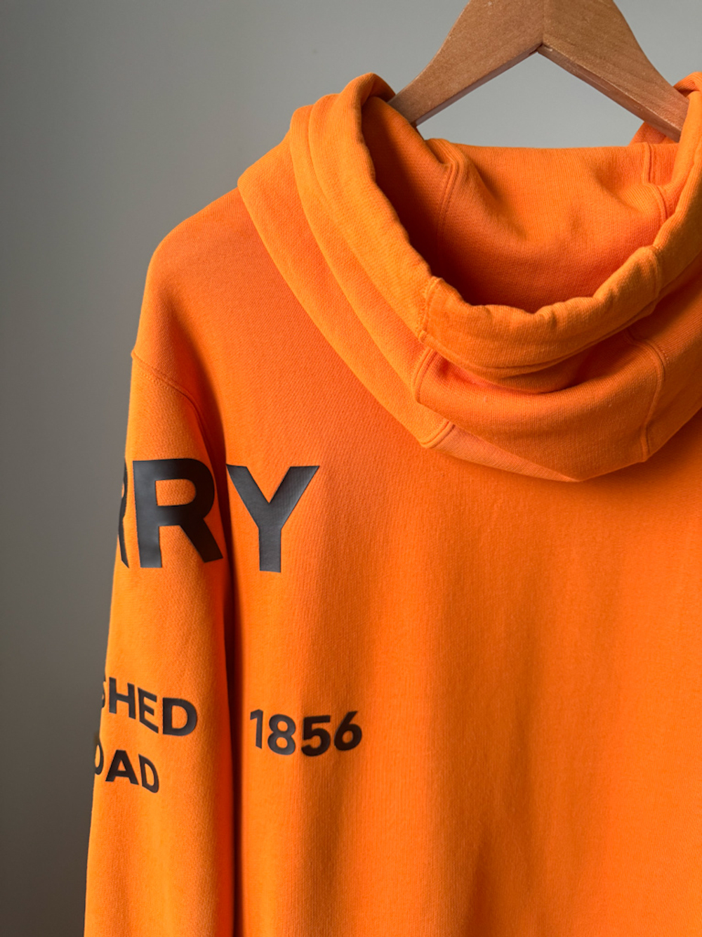 Хлопковый худи Burberry, S