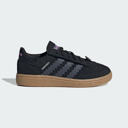 Adidas Гандбольные кеды Spezial Comfort Closure Elastic Lace Minecraft для детей, черный