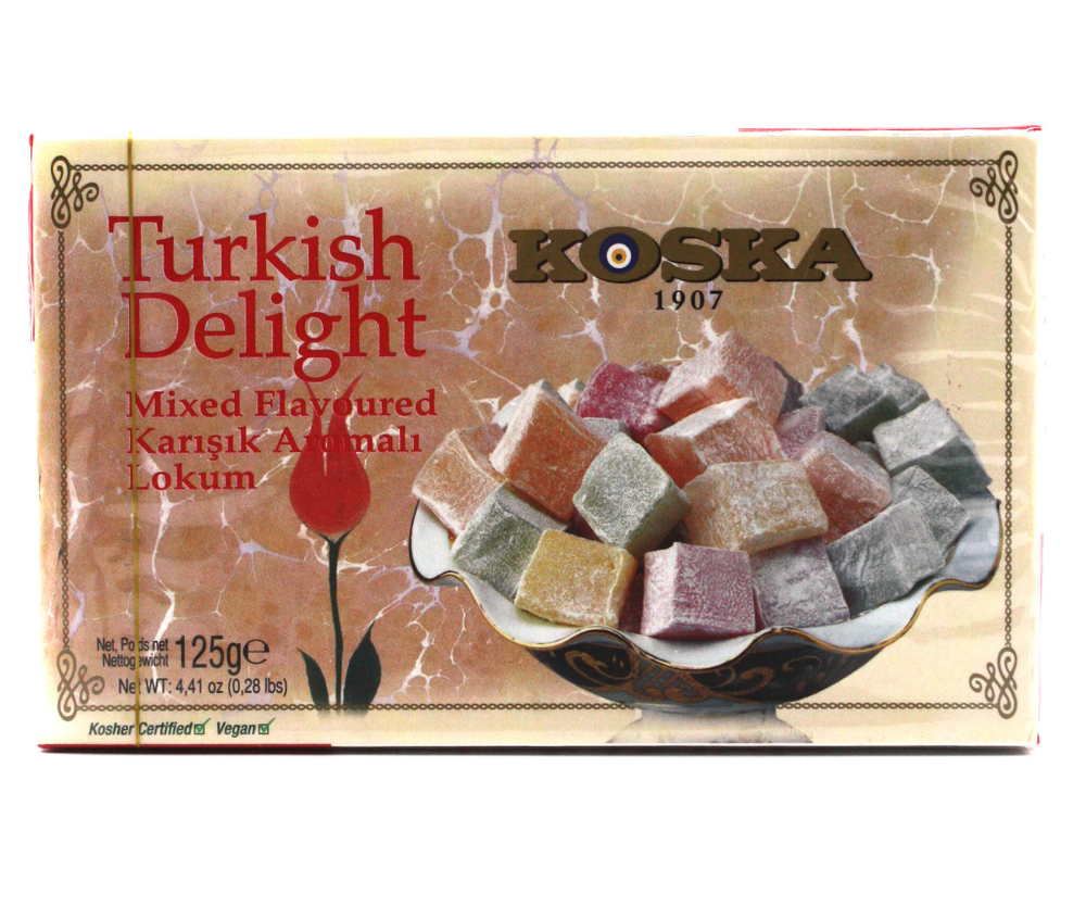 Рахат-лукум ассорти вкусов, Koska, 125 гр