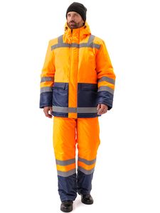 Спецодежда сигнальная зимняя