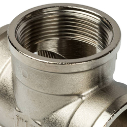 Крестовина ВВ никелированная 1"1/2 STOUT