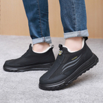 CHENGSHILUOTUO Elderly Insulated Shoes Men"s