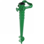 Бур-подставка для пляжного зонта 35см «Дрель» пластик, цвет зеленый ДоброСад