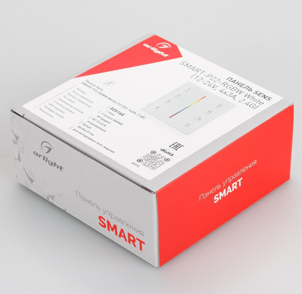 Панель Arlight Sens SMART-P22-RGBW White 0 25168