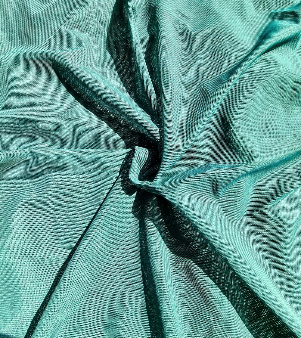 Сетка эластичная тёмно-зелёная 0,1 м