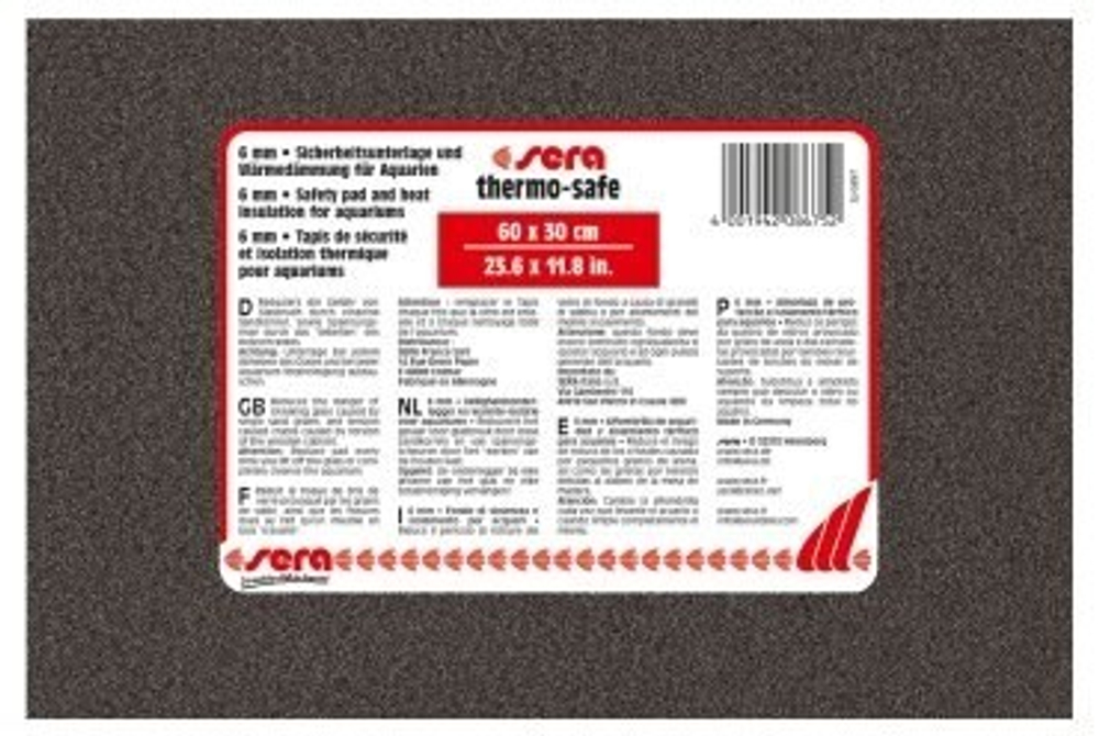 Коврик-подложка под аквариум Sera Thermosafe 60x30см