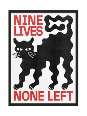 Постер на холсте Nine Lives