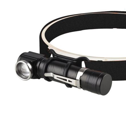 Фонарь налобный &quot;Сибирский Следопыт -Big Tenzor&quot;, съемный, 1LED,аккум.1x2000mAh/100/120/