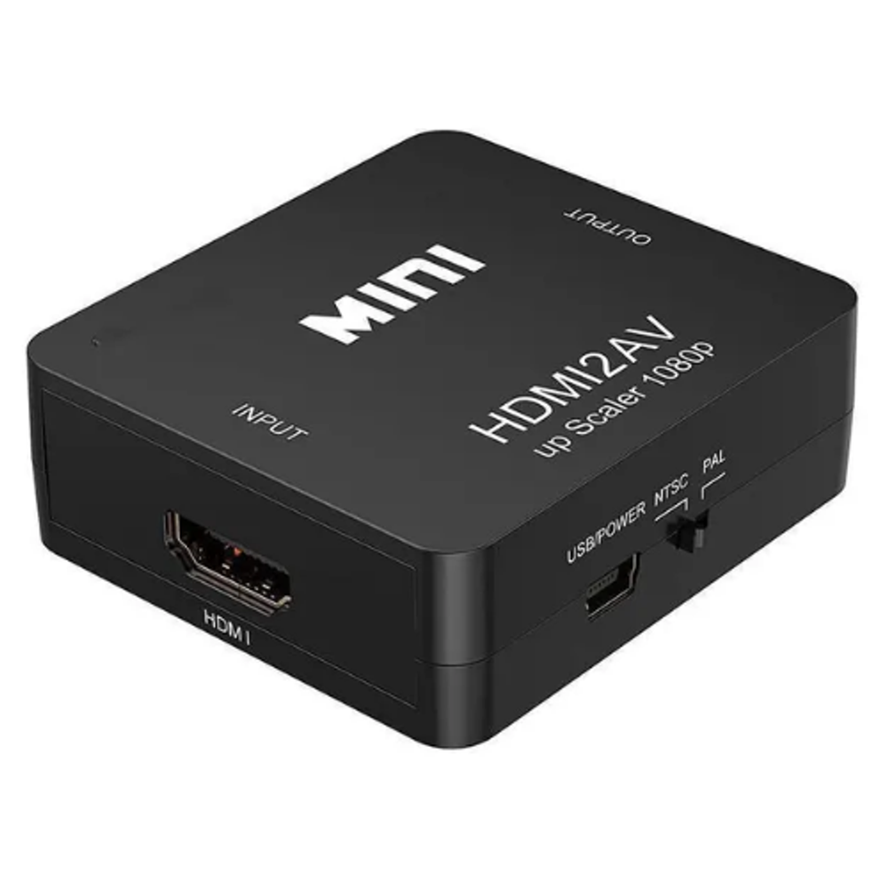 Конвертер HDMI2AV гнHDMI-3гнRCA