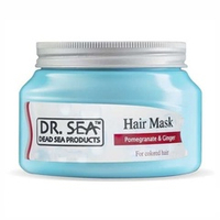 Маска для окрашенных волос Dr.Sea с экстрактами граната и имбиря 300мл