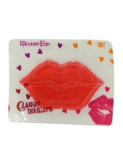 Мармелад "Сладкий поцелуй" со вкусом Клубники 12 г * 30 шт
