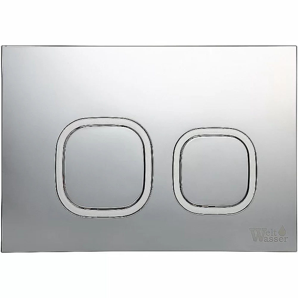 Унитаз с инсталляцией WeltWasser AMBERG 497 + NESENBACH 004 GL-WT + AMBERG RD-CR