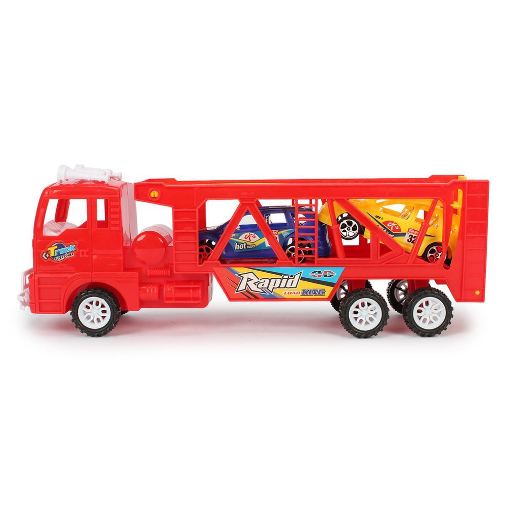 Автовоз ин. +2машины, пакет JL002-4