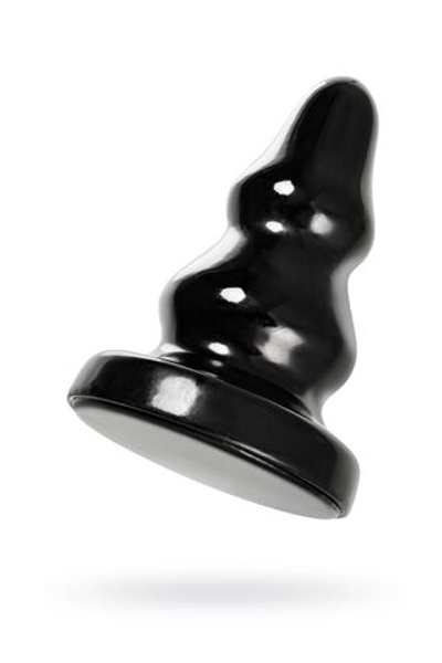 Черная анальная втулка Monoceros - 15 см. (Цвет: черный)