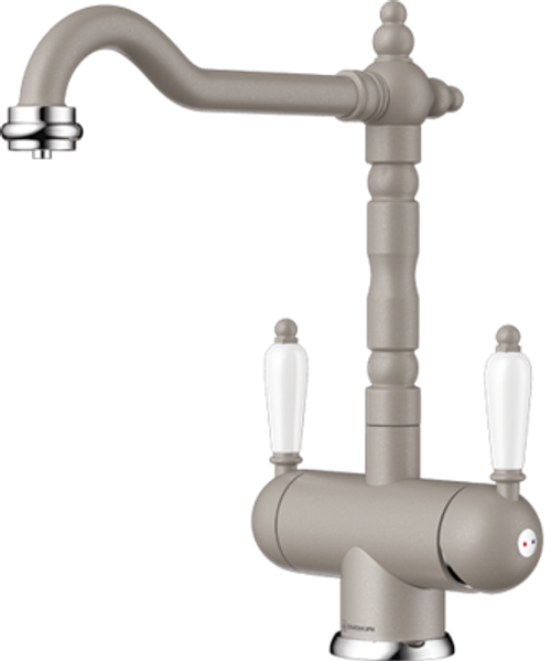 Смеситель для кухни Omoikiri Amagasaki-GR  Leningrad grey 4994232