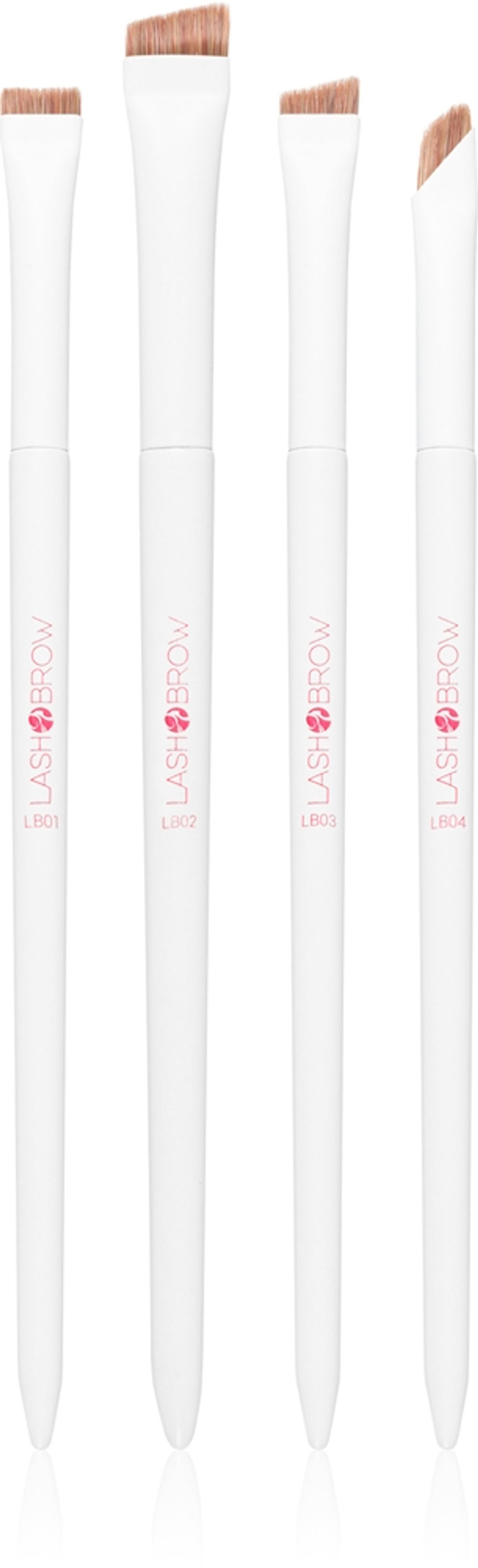 Lash Brow Precision - Набор кистей для макияжа глаз, 4 szt.