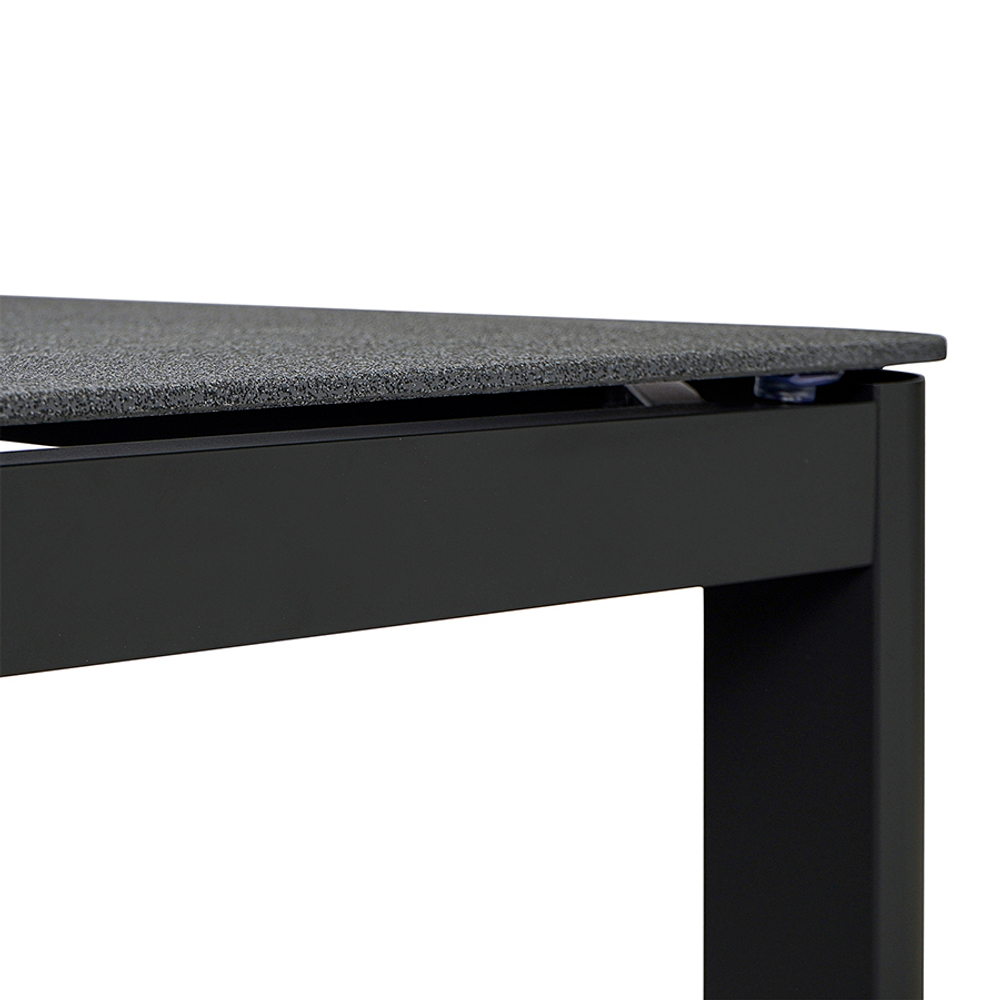 Стол обеденный leif, 80х80 см, темно-серый