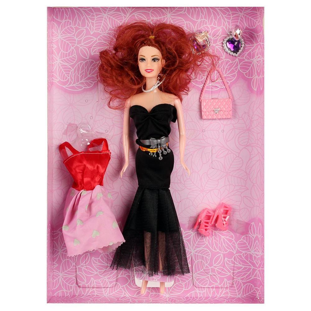 Кукла тип Модель с аксесс. коробка RT259