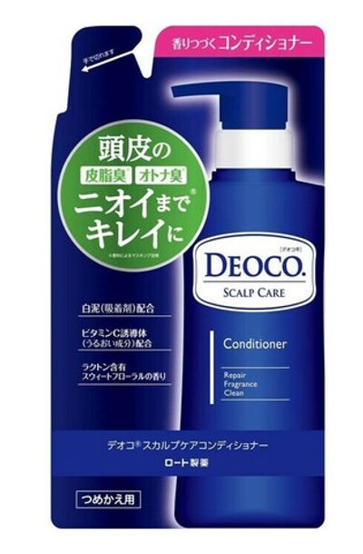 ROHTO Deoco Scalp Care Conditioner – кондиционер с уходом за кожей головы, 285 мл.