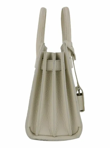 Сумка Saint Laurent Sac De Jour Nano белый