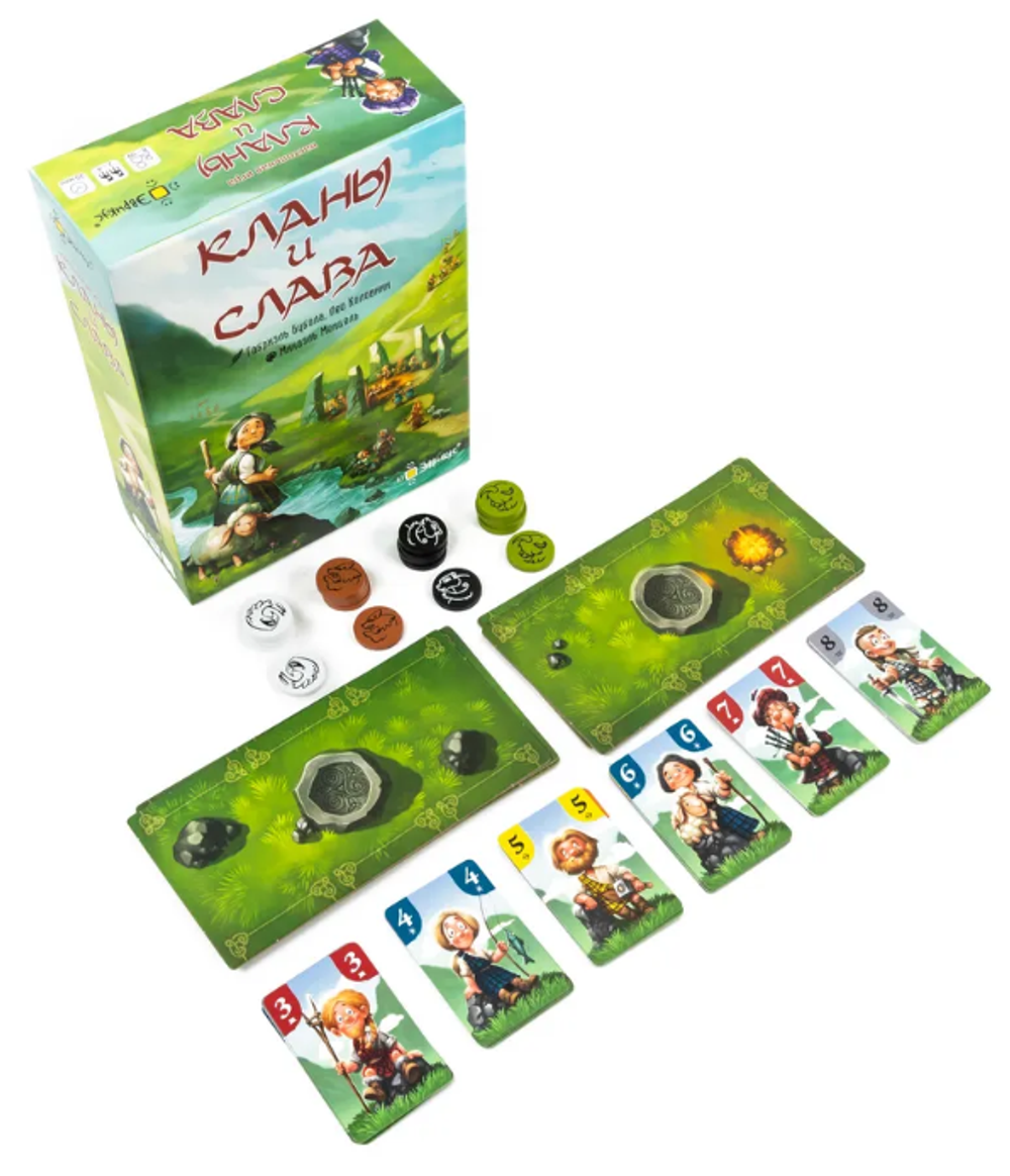 Настольная игра Эврикус "Кланы и слава"