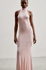 Платье ESSENTIAL с открытой спиной, розовый