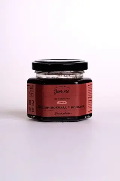 Джем "Вишня-шоколад с коньяком"
