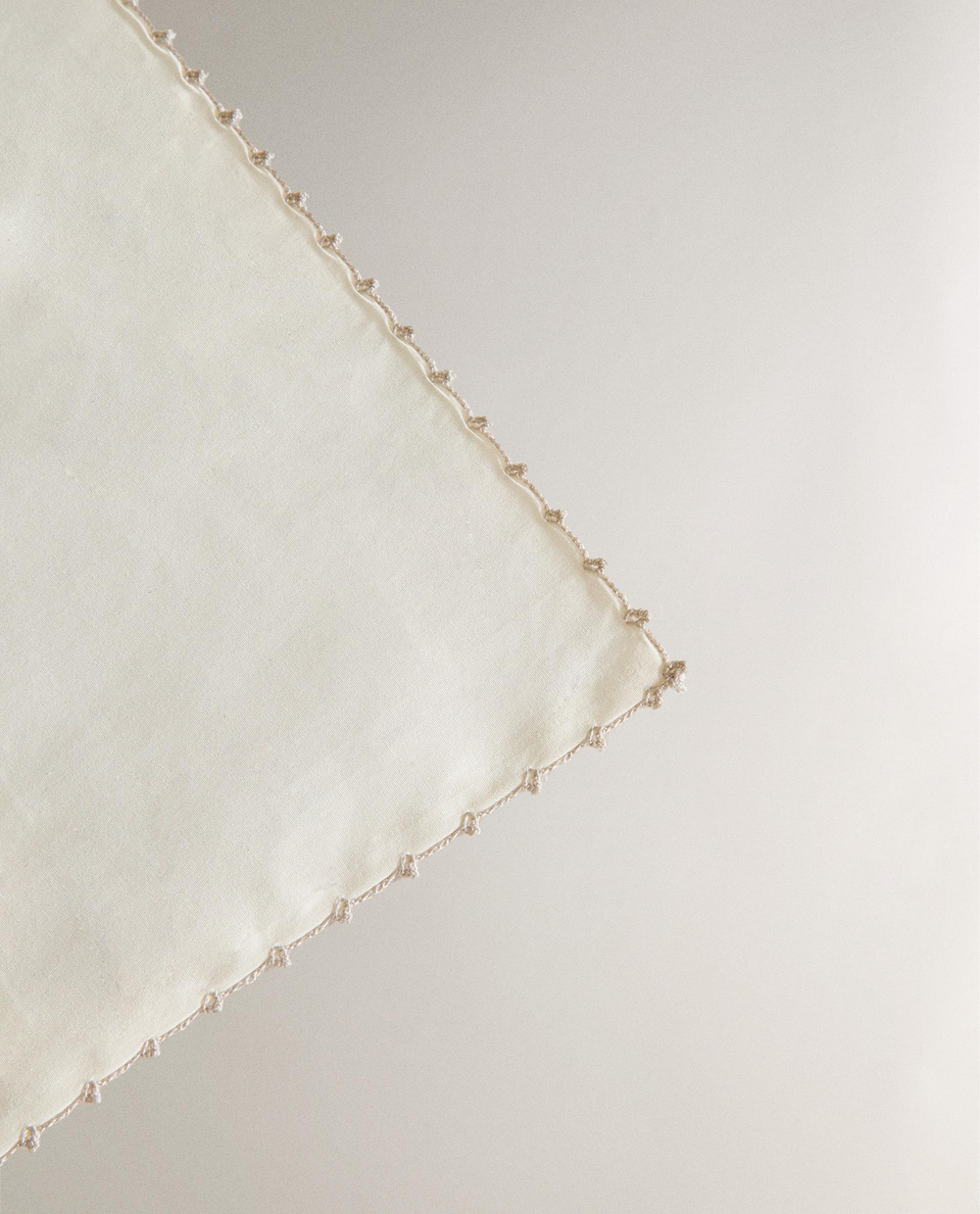 Комплект постельного белья Zara Home, 75х100 см, хлопок 100%, однотонный, 8610/499
