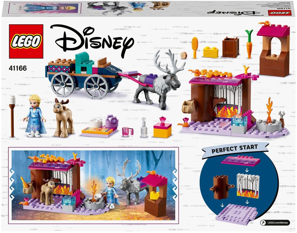 Конструктор LEGO Disney Frozen II 41166 Дорожные приключения Эльзы