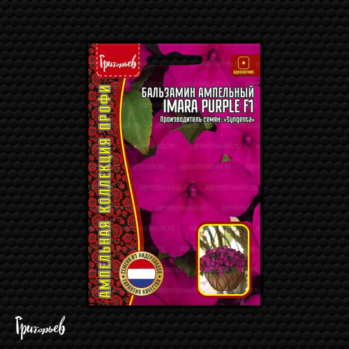 Бальзамин ампельный Imara Purple