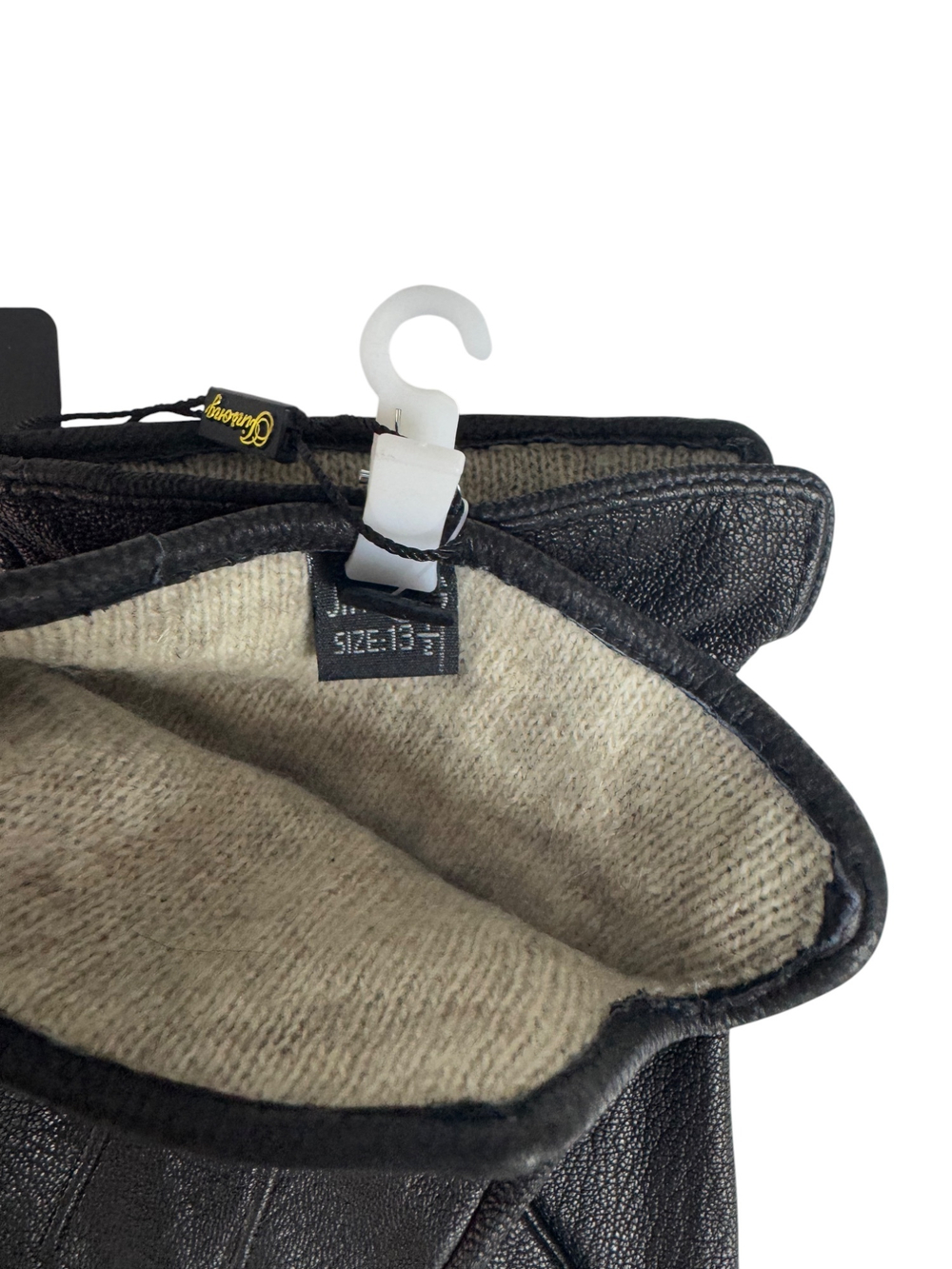 Перчатки. Мужские. Материал верха: Кожа оленя. Подклад: Трикотаж-шерсть. Великаны. В упаковке 5 шт .