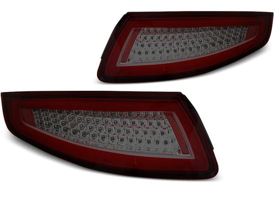 Задние фонари для Porsche 911 / 997 (04-09) LED динамические красные темные