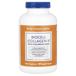 The Vitamin Shoppe, BioCell Collagen II с гиалуроновой кислотой, 180 растительных капсул