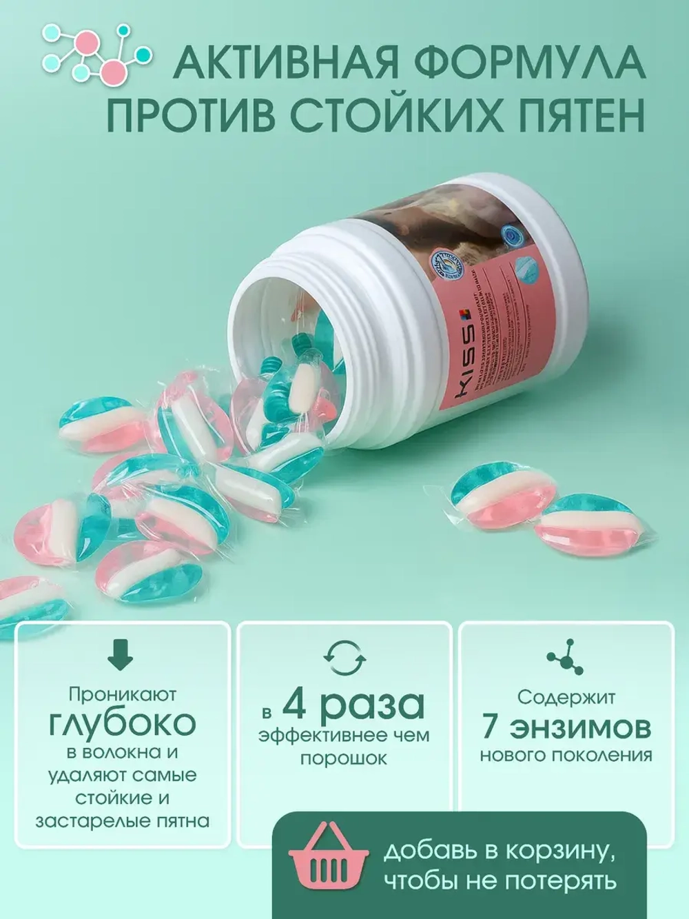 Капсулы для стирки 46 шт