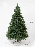 Ель искусственная «ОНТАРИО» (Литая+пвх) высота от 1,5 до 2.4 м