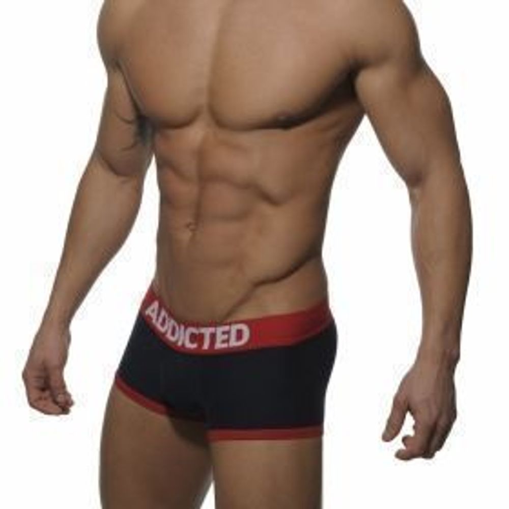 Мужские трусы боксеры темно-синие Seobean Addicted Navy boxer