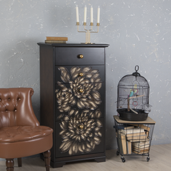 Комод Эн Берри с 4 ящиками Каштан