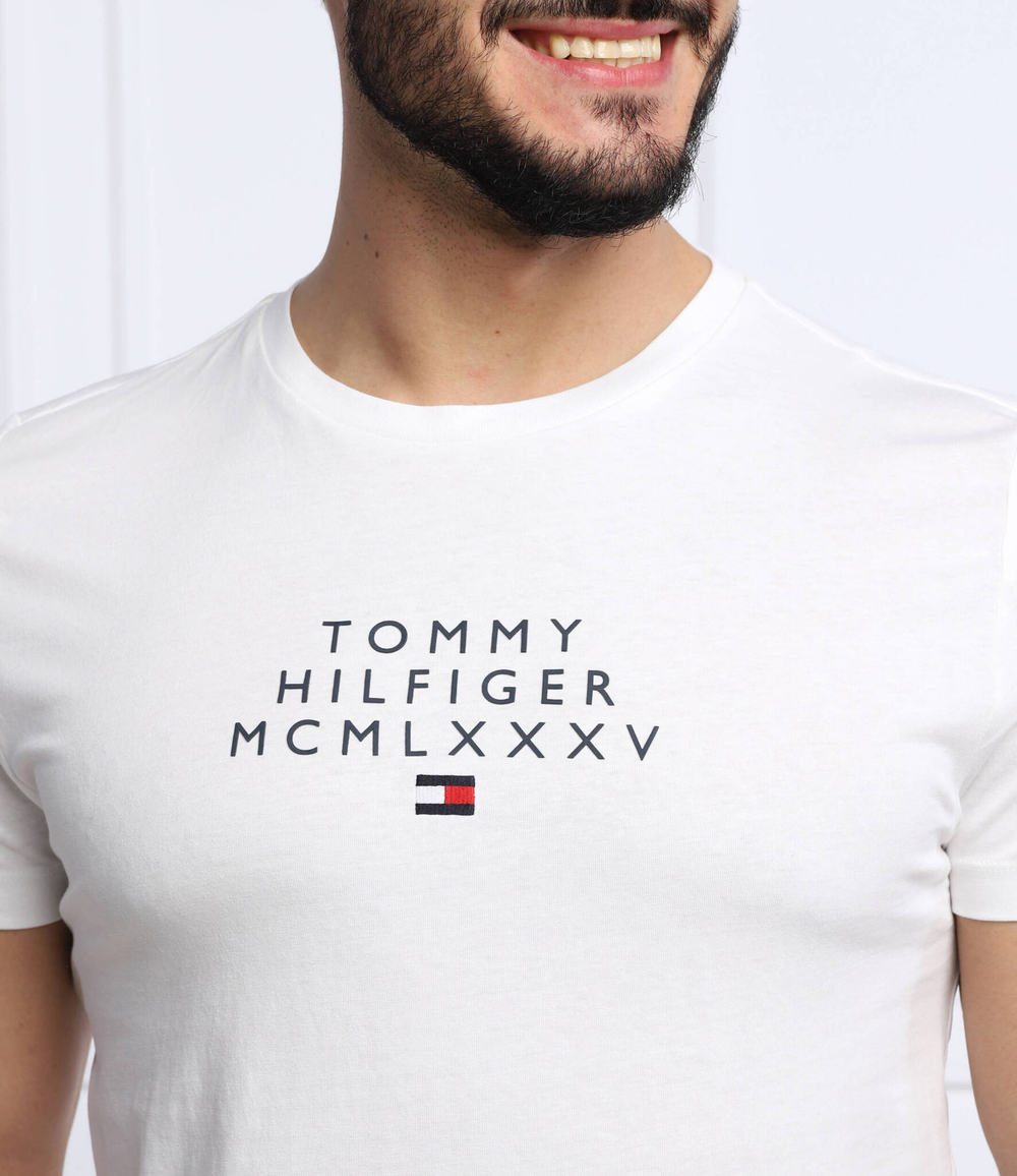 футболка Tommy Hilfiger - белый(MW0MW24964)