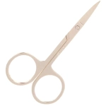 Ножницы маникюрные в пакете «Manicure set», широкие, цвет золото, 9см