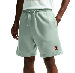 Мужские теннисные шорты Nike Court Heritage Dri-FIT Fleece - steam