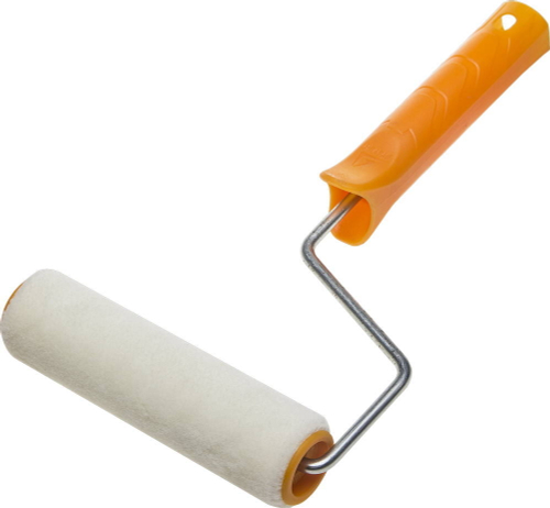 Валик ″VELOUR″ малярный в сборе, ворс 4мм, бюгель 6мм, 30х150мм, STAYER Master