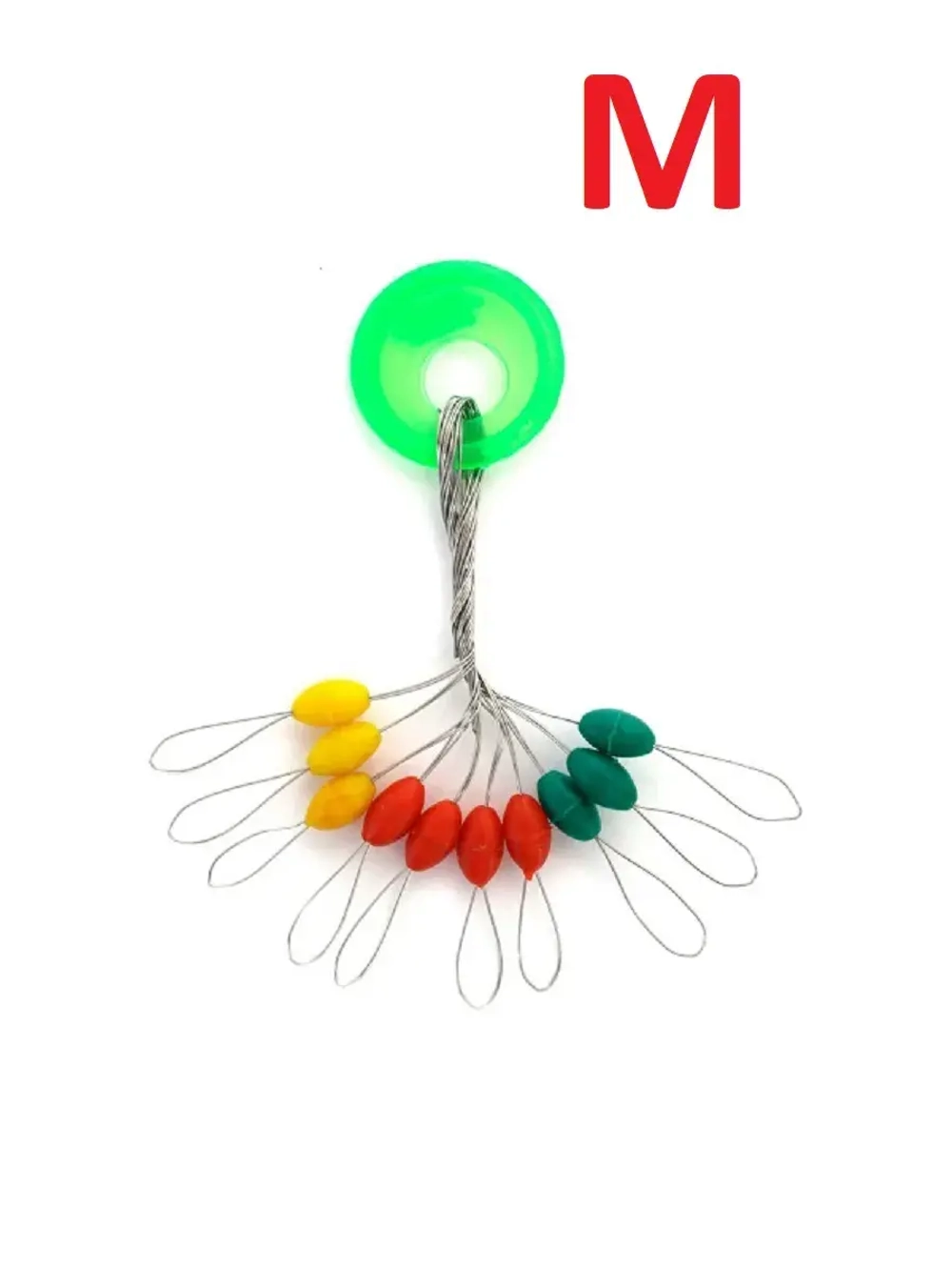 Стопор силиконовый мультицвет р-р M