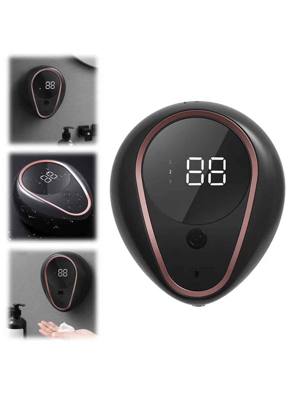 Автоматический сенсорный дозатор мыла на стену