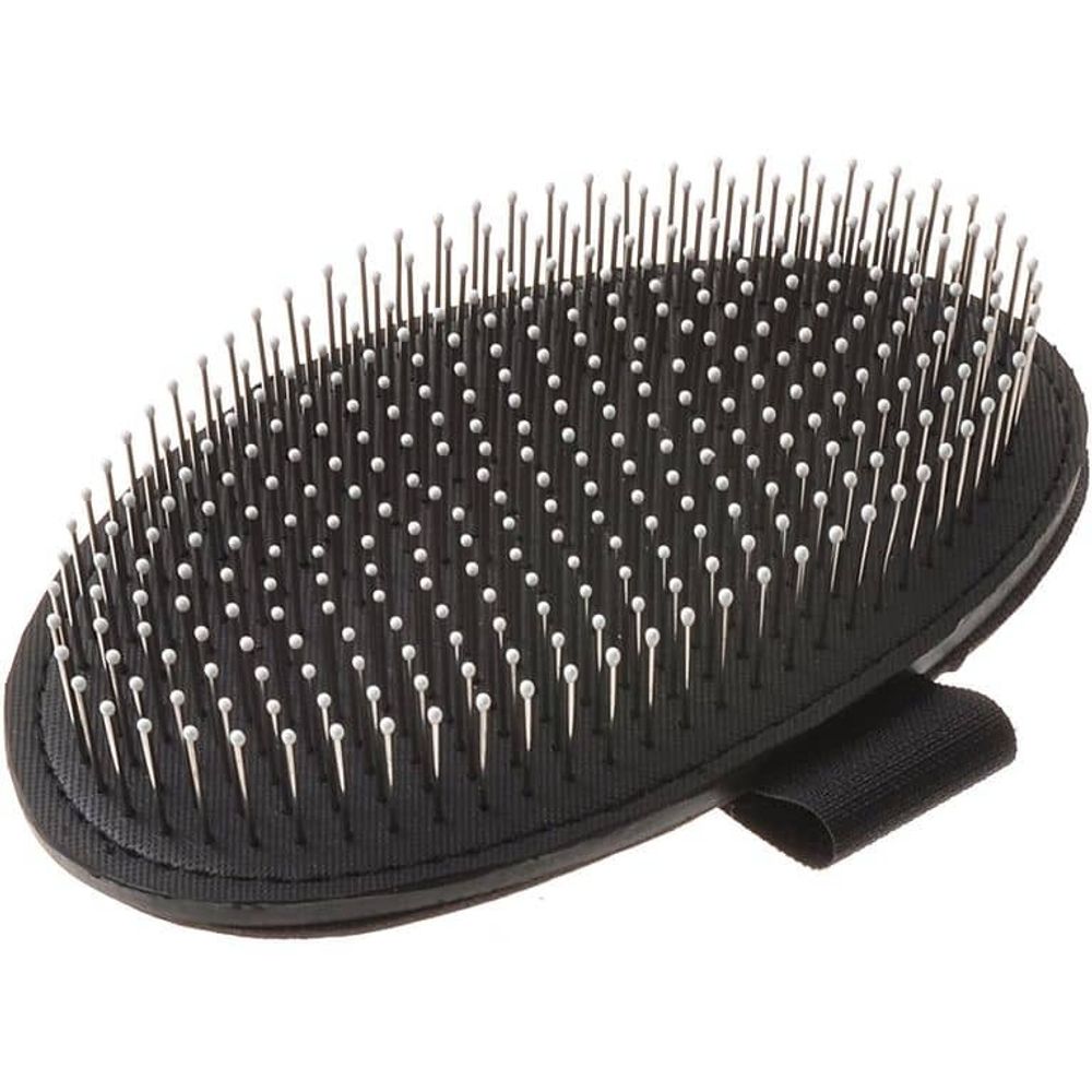 Hello Pet щётка для кошек и собак резиновая металлический зуб на руку с каплей