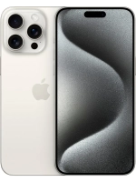 Смартфон Apple iPhone 15ProMax 256ГБ; nanoSIM+eSIM; белый
