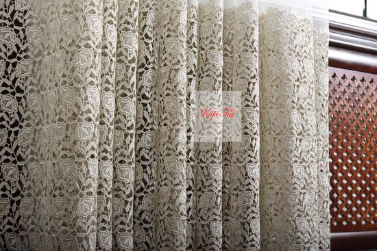 Тюль Патриция-2 французская сетка (золото)