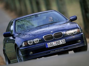 Юбка бампера Alpina для BMW 5 e39 Рестайлинг