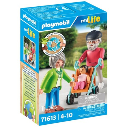 Playmobil - Моя жизнь Бабушка и дедушка с внуком 71613 / артикул   71613  / GTIN 4008789716132