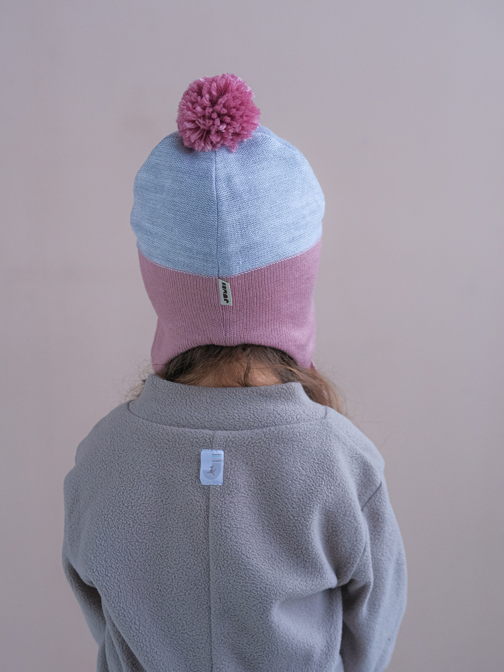 Шапка весенняя/осенняя вязаная КОДИ (Нежная дымка)
